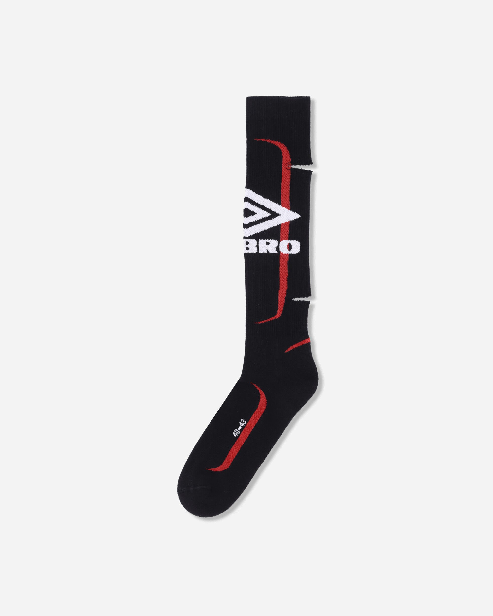 Umbro Logo Socks Black Underwear Socks UBMW0359YA15 BLK0001