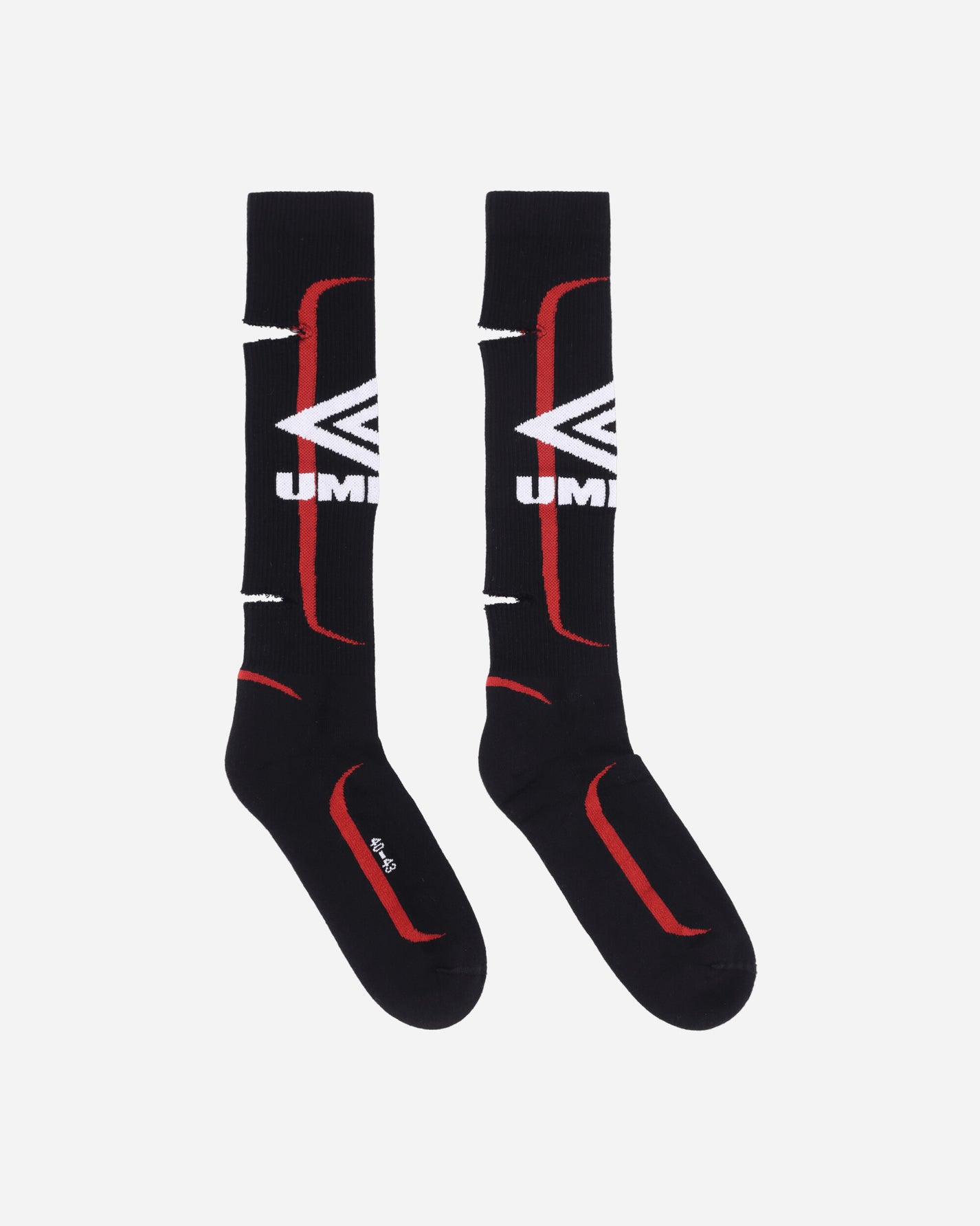 Umbro Logo Socks Black Underwear Socks UBMW0359YA15 BLK0001