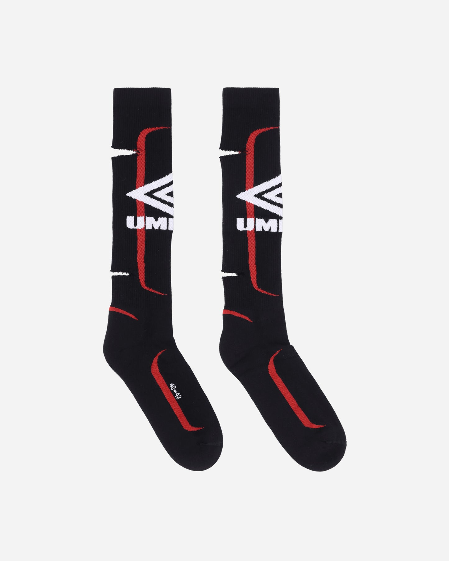 Umbro Logo Socks Black Underwear Socks UBMW0359YA15 BLK0001