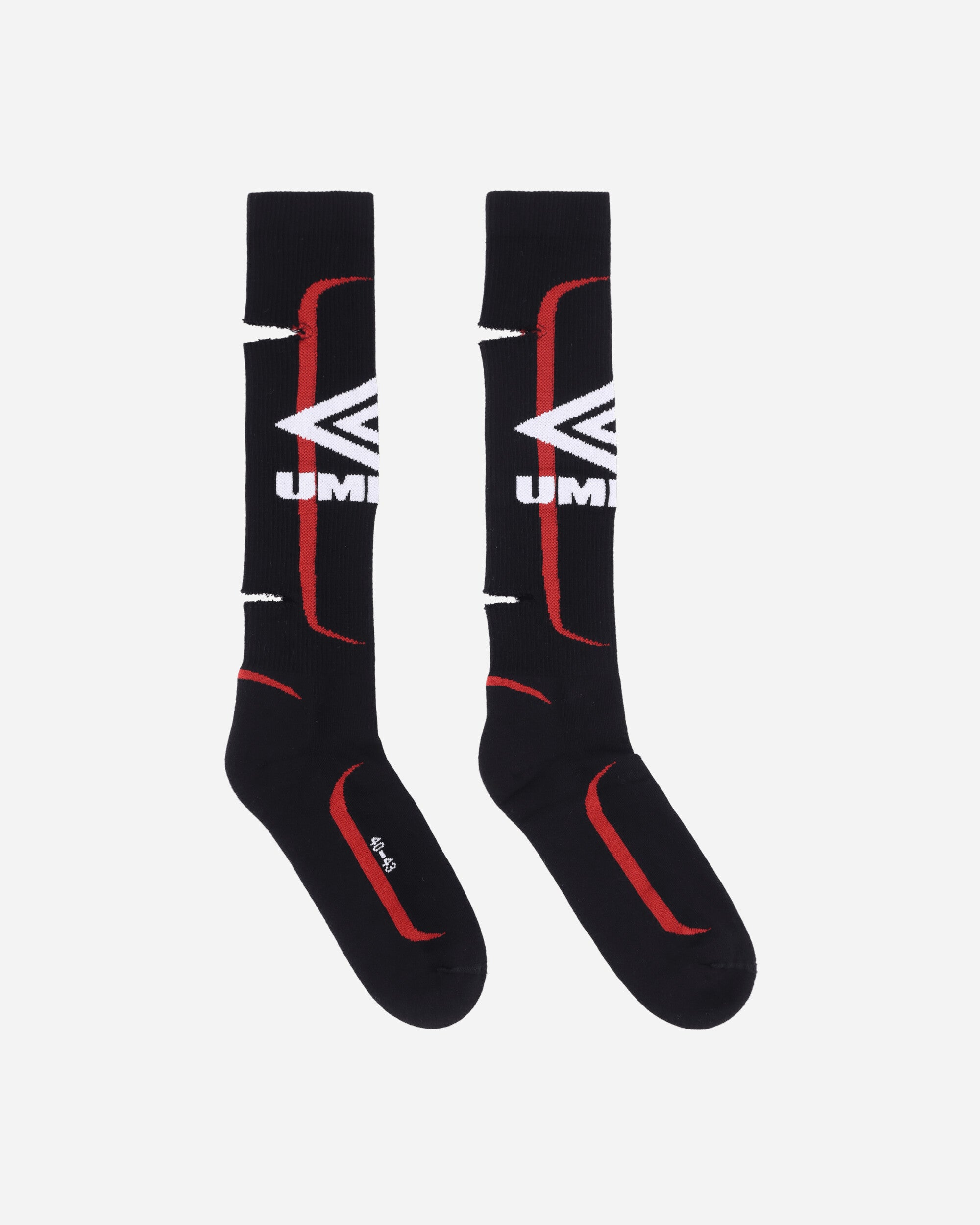 Umbro Logo Socks Black Underwear Socks UBMW0359YA15 BLK0001
