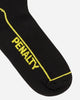Umbro Long Socks Black Yellow Underwear Socks UBMW027FA16 BLK0001