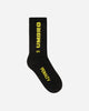 Umbro Short Socks Black Yellow Underwear Socks UBMW028FA17W BLK0001