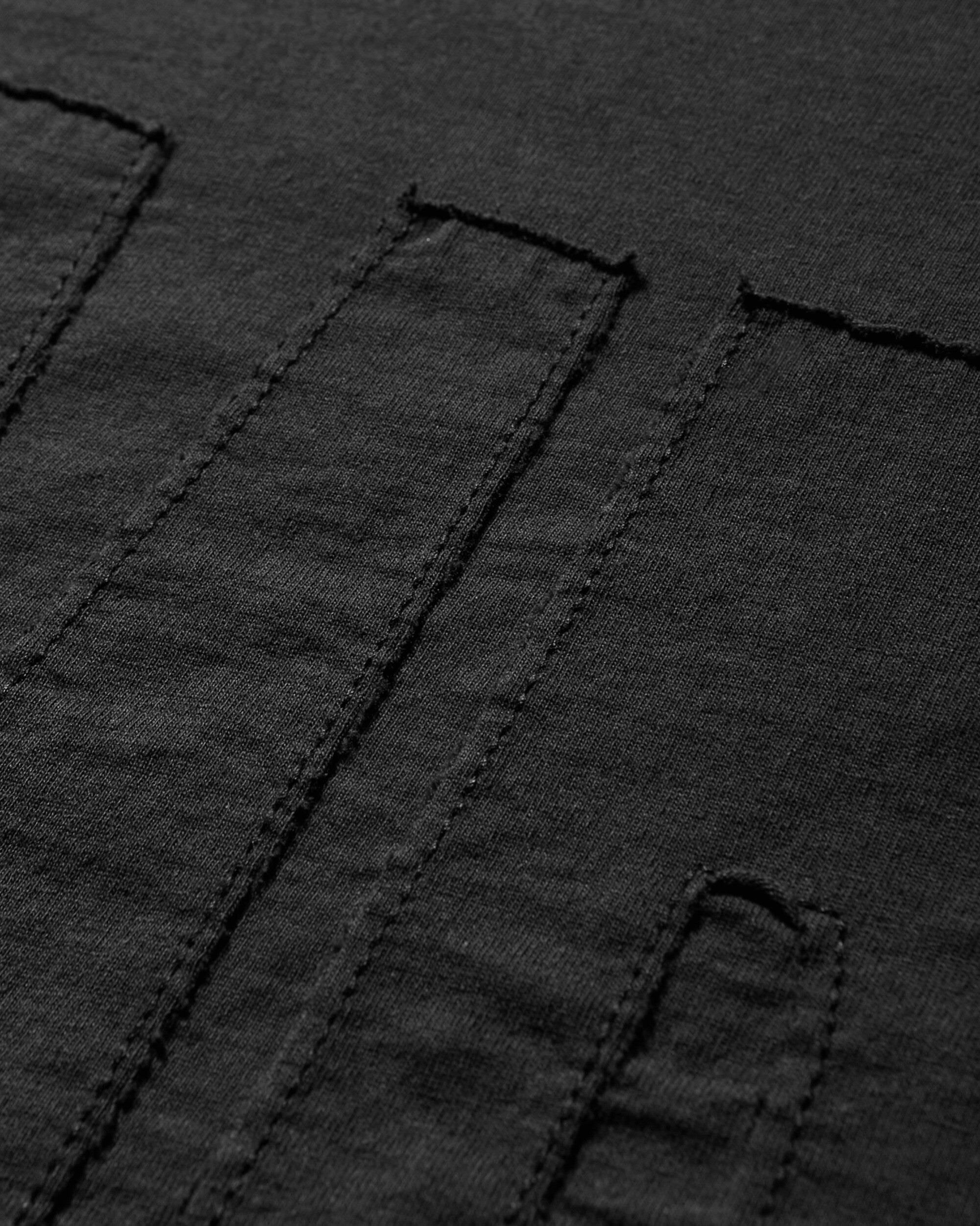 Umbro Acuto Mock Long Sleeve Washed Black T-Shirts Top UBMW0363JY105 BLK0020