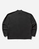 Umbro Acuto Mock Long Sleeve Washed Black T-Shirts Top UBMW0363JY105 BLK0020