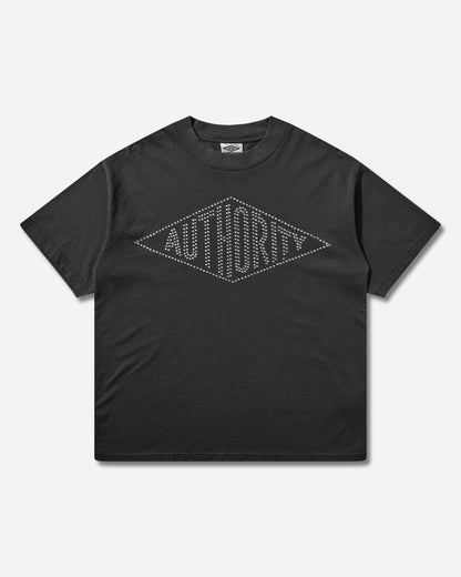 Umbro Authority T Shirt Washed Black T-Shirts Top UBMW0688JY198 BLK0020