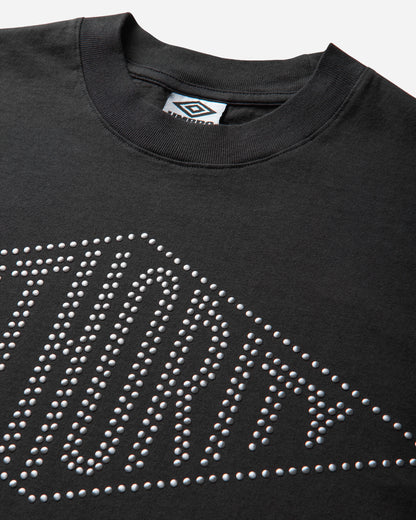 Umbro Authority T Shirt Washed Black T-Shirts Top UBMW0688JY198 BLK0020