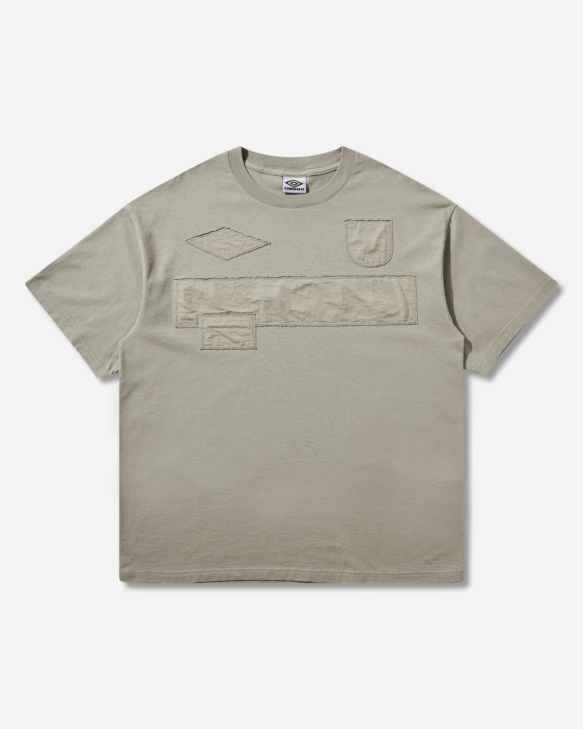 Umbro Censored T Shirt Greige T-Shirts Top UBMW0669JY186 GRY0063