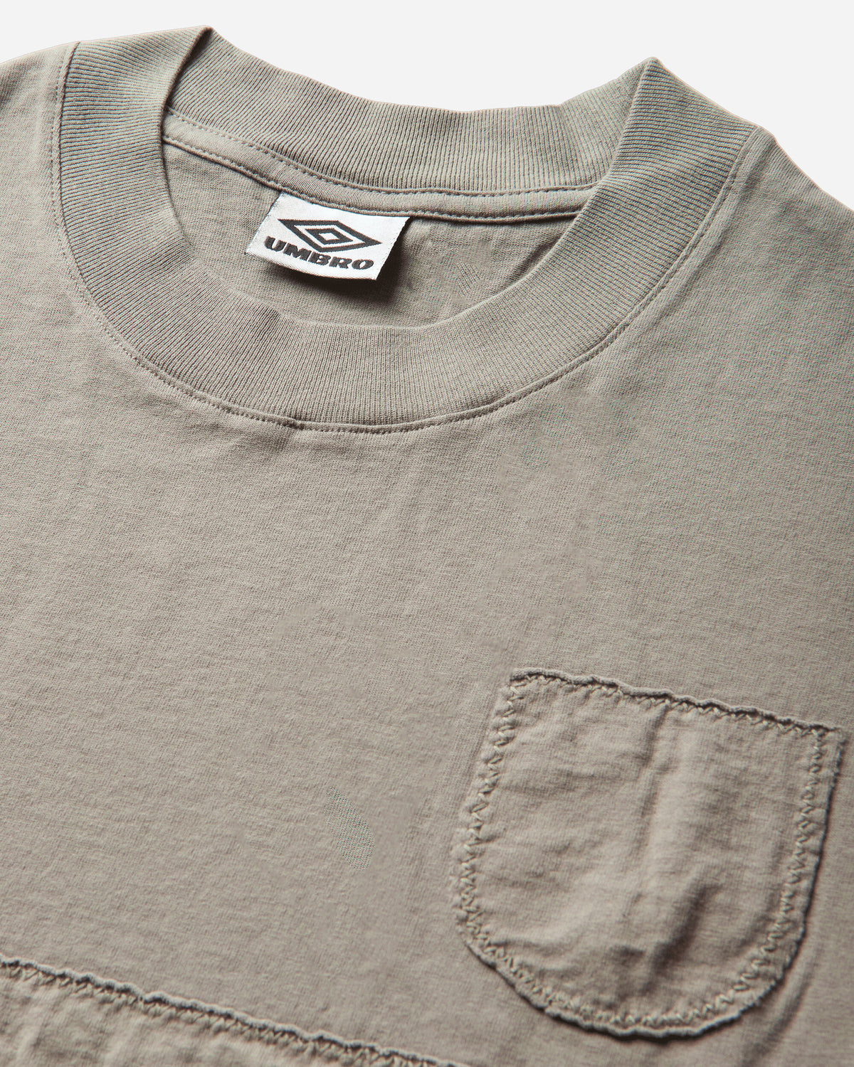 Umbro Censored T Shirt Greige T-Shirts Top UBMW0669JY186 GRY0063