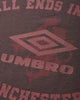 Umbro It All Ends In Tears T Shirt Plum T-Shirts Top UBMW0667JY184 BRW0044