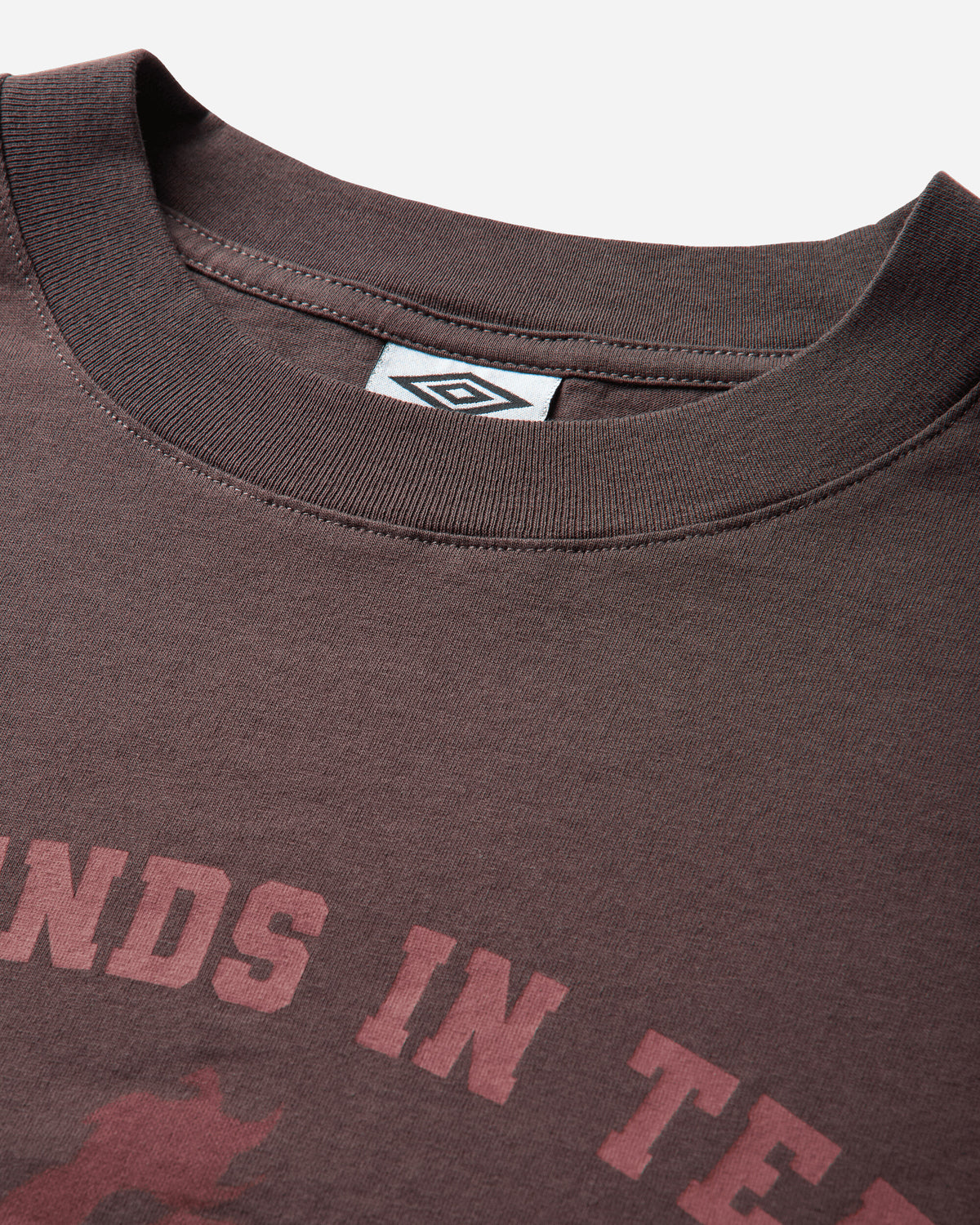 Umbro It All Ends In Tears T Shirt Plum T-Shirts Top UBMW0667JY184 BRW0044
