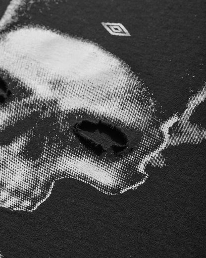 Umbro Lasered Jester T-Shirt Black T-Shirts Top UBMW0352JY102 BLK0001