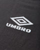 Umbro Offence Defence Tape Tee Washed Black T-Shirts Top UBMW0514JY144 BLK0020