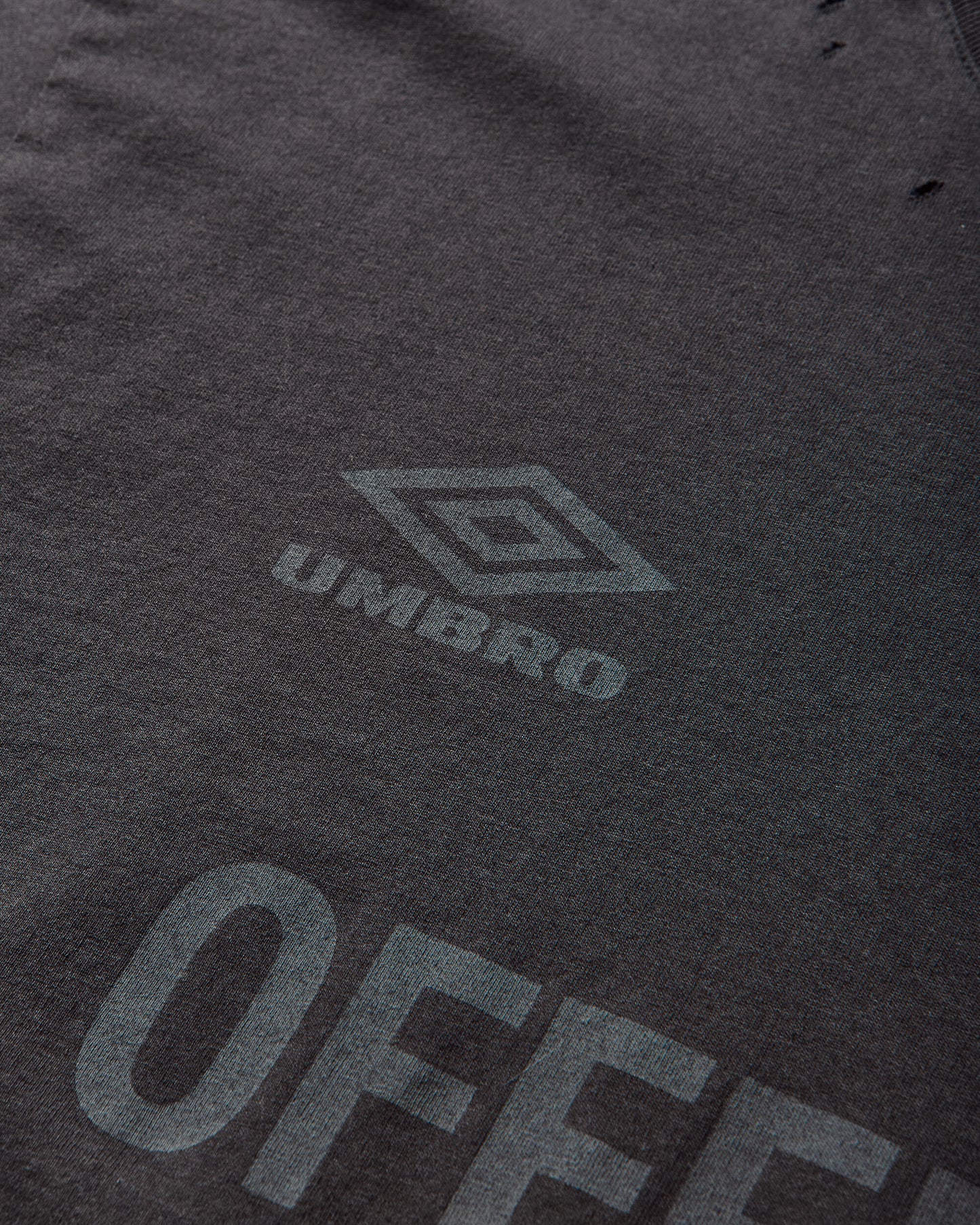 Umbro Offence Defence Tee Washed Black T-Shirts Top UBMW0414JY128 BLK0020