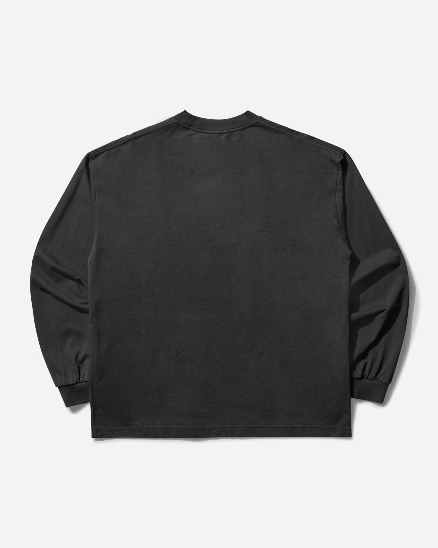 Umbro Og Logo Ls Shirt Washed Black White T-Shirts Top UBMW0237JY54 BLK0052