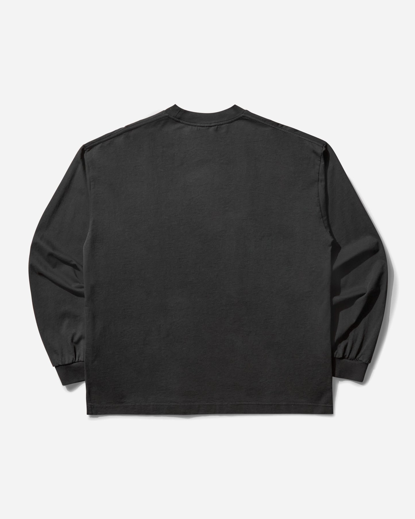 Umbro Og Logo Ls Shirt Washed Black White T-Shirts Top UBMW0237JY54 BLK0052