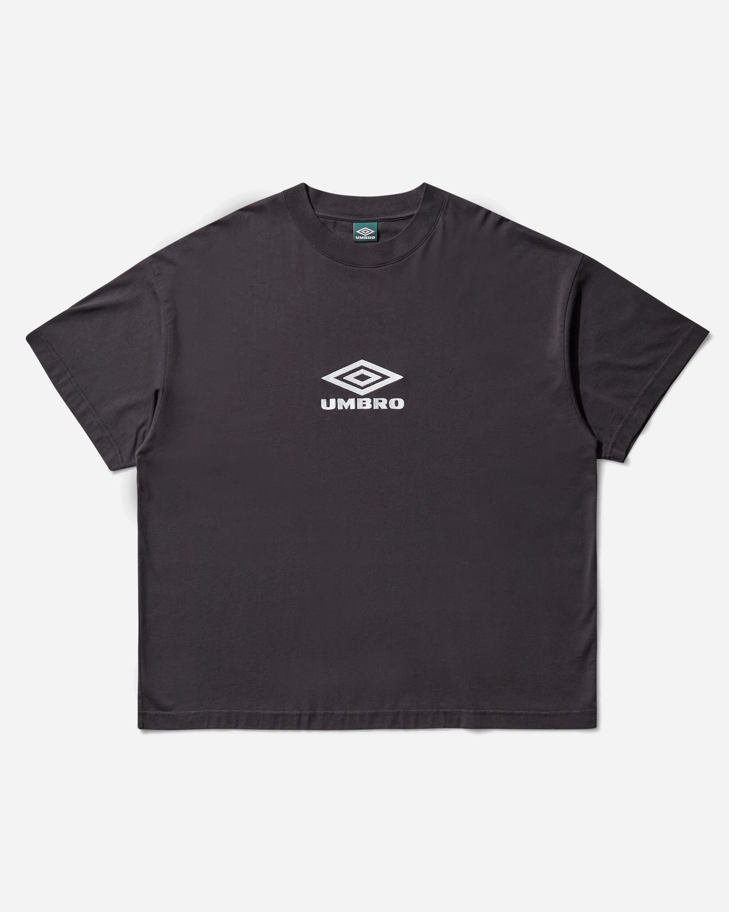 Umbro Og Logo T Shirt Washed Black T-Shirts Top UBMW0238JY55 BLK0020