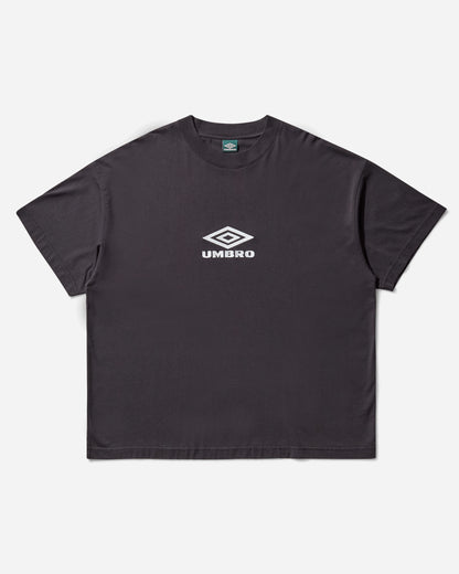 Umbro Og Logo T Shirt Washed Black T-Shirts Top UBMW0238JY55 BLK0020