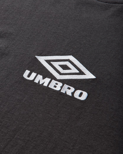 Umbro Og Logo T Shirt Washed Black T-Shirts Top UBMW0238JY55 BLK0020