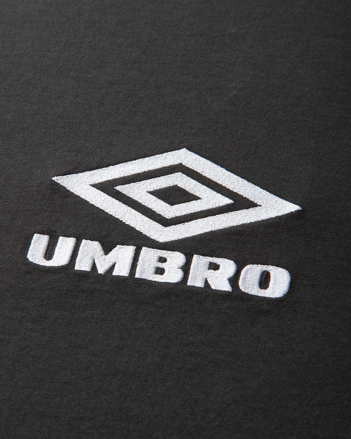 Umbro Og Logo T Shirt Washed Black T-Shirts Top UBMW0238JY55 BLK0020