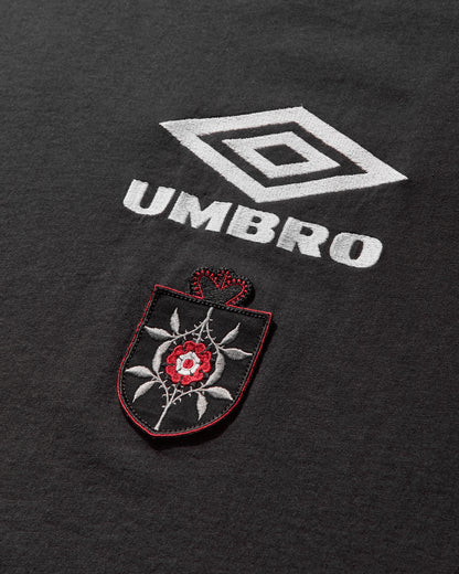 Umbro Og Tape T Shirt Washed Black T-Shirts Top UBMW0341JY101 BLK0020