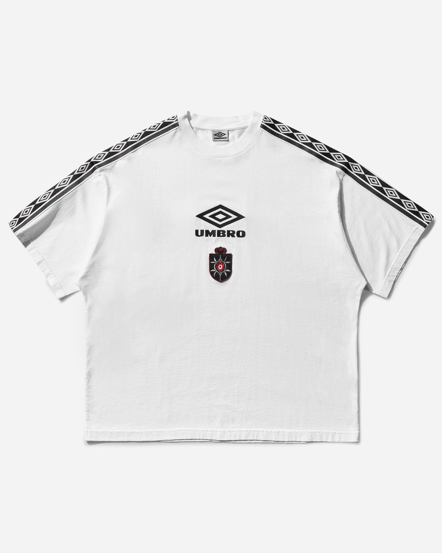 Umbro Og Tape T Shirt White T-Shirts Top UBMW0341JY101 WTH0001