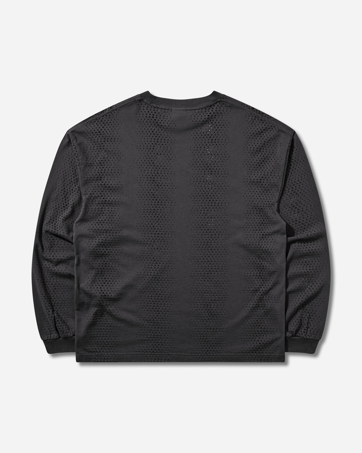Umbro Rain Bred Long Sleeve Washed Black T-Shirts Top UBMW0676JY189 BLK0020