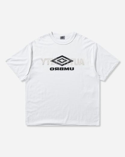 Umbro Reversed Logo T Shirt White T-Shirts Top UBMW0678JY191 WTH0001