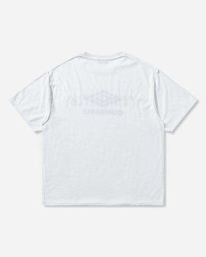Umbro Reversed Logo T Shirt White T-Shirts Top UBMW0678JY191 WTH0001