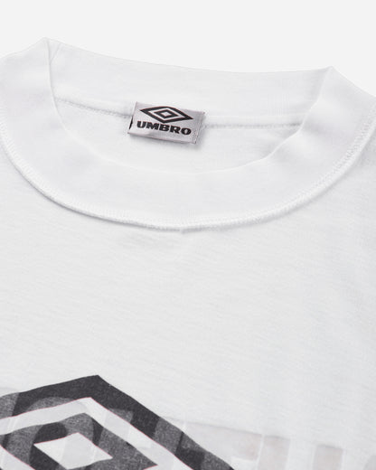 Umbro Reversed Logo T Shirt White T-Shirts Top UBMW0678JY191 WTH0001