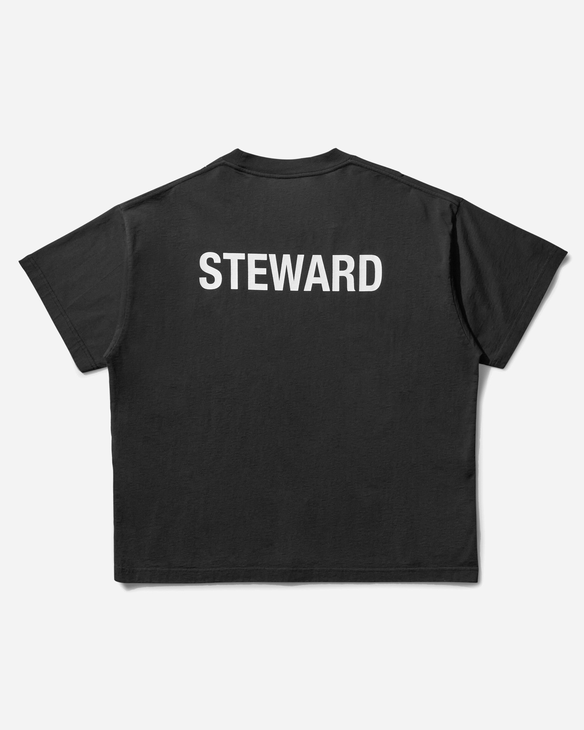 Umbro Steward Vest T Shirt Washed Black T-Shirts Top UBMW0398JY122 BLK0020