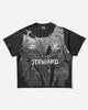 Umbro Steward Vest T Shirt Washed Black T-Shirts Top UBMW0398JY122 BLK0020