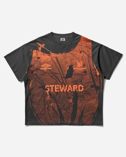 Umbro Steward Vest T Shirt Dark Grey T-Shirts Top UBMW0398JY122 GRY0003