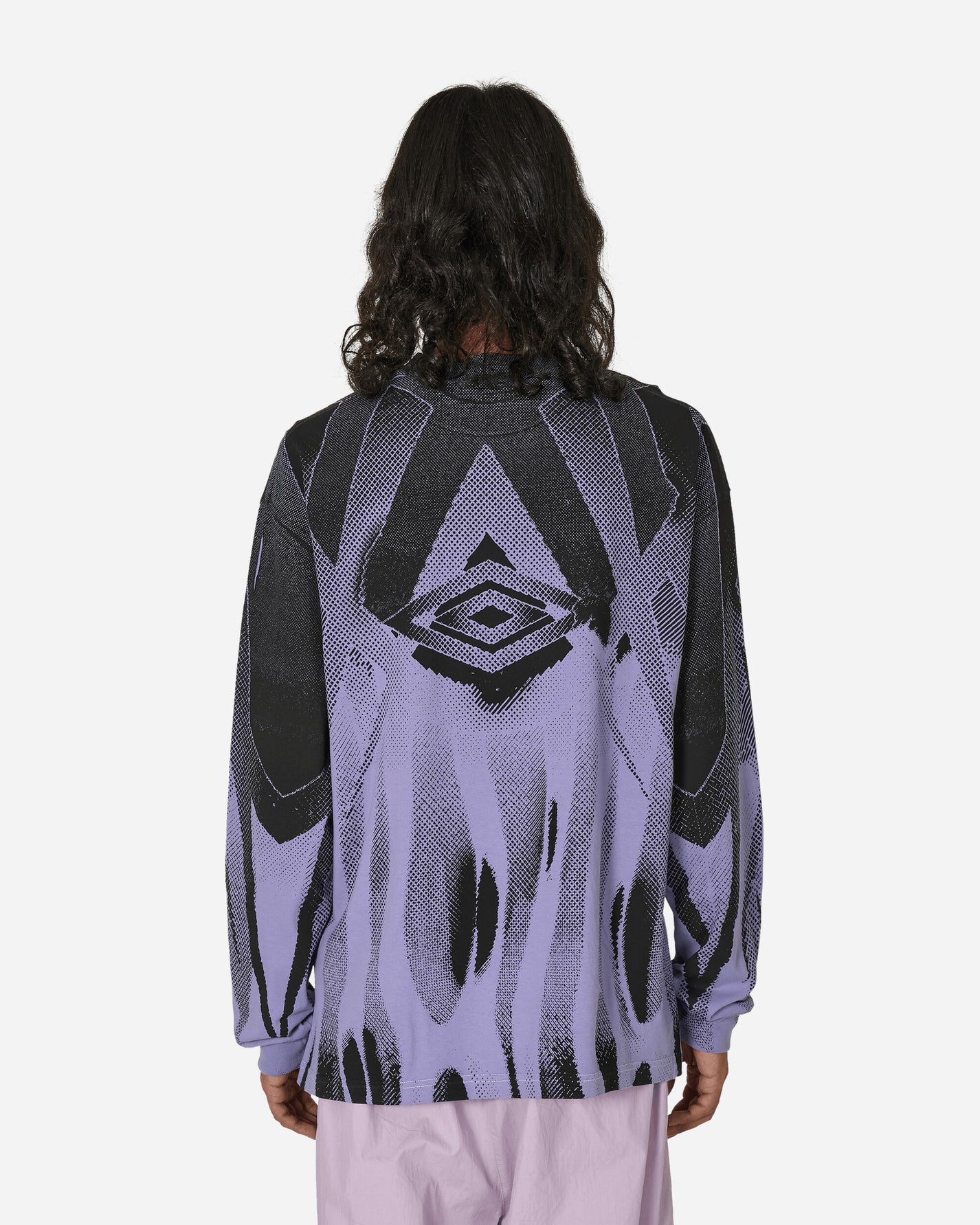 Umbro Warm Up Ls Purple T-Shirts Top UBMW047JY15 PLE0001