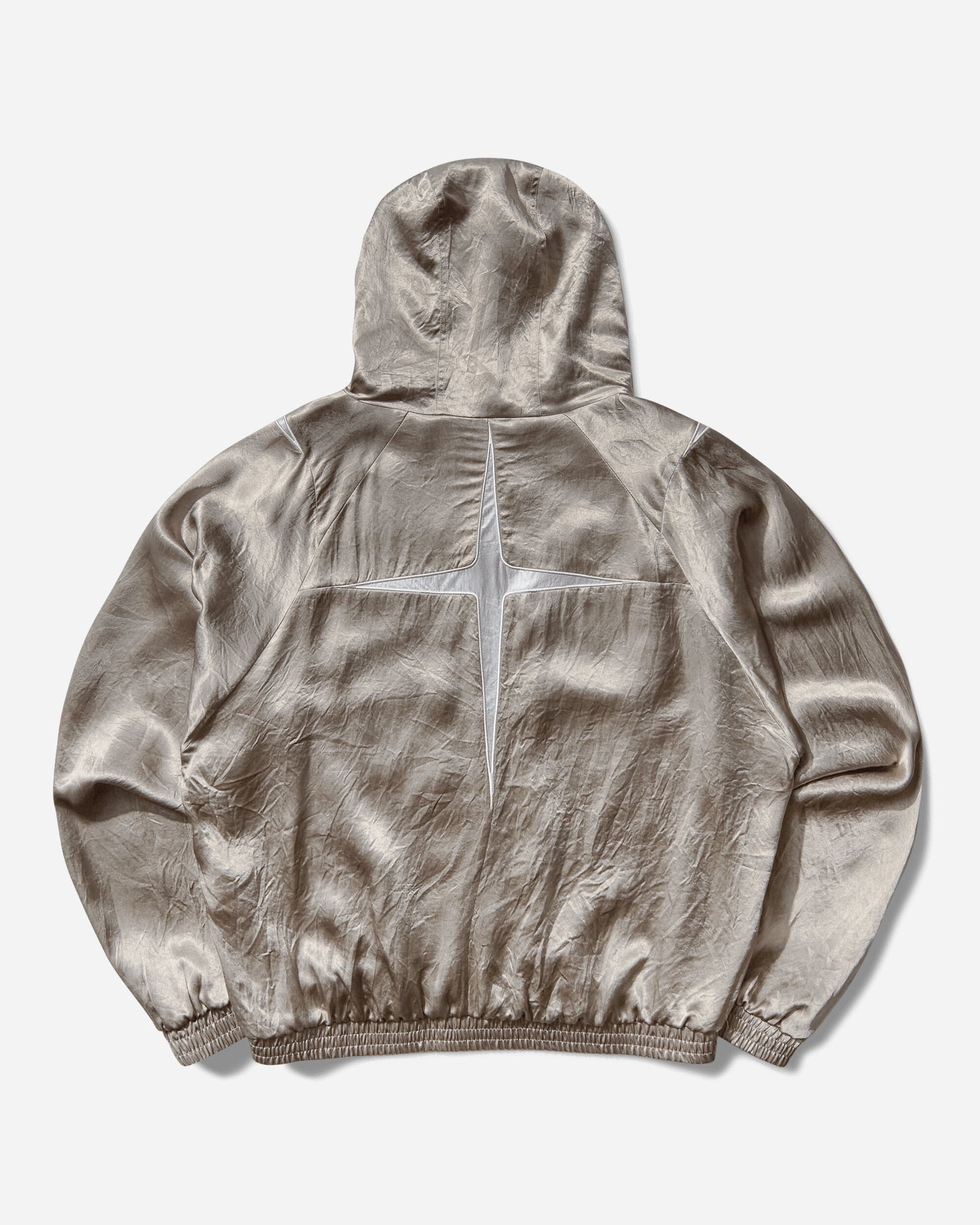 Umbro Satin Jester Track Jacket Silver Pearl Sweatshirts Track Tops UBMW0511FA335 GRY0009