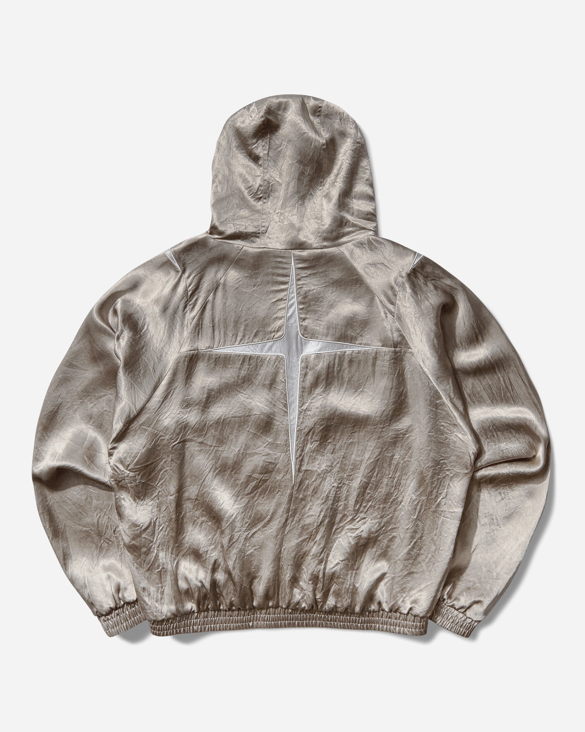 Umbro Satin Jester Track Jacket Silver Pearl Sweatshirts Track Tops UBMW0511FA335 GRY0009