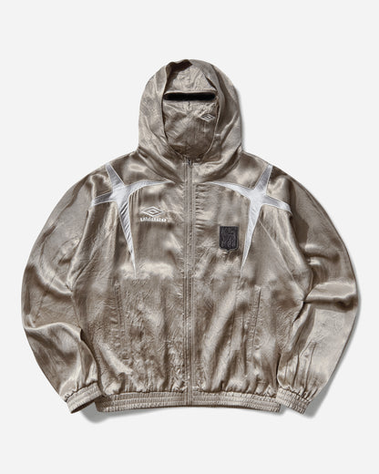 Umbro Satin Jester Track Jacket Silver Pearl Sweatshirts Track Tops UBMW0511FA335 GRY0009