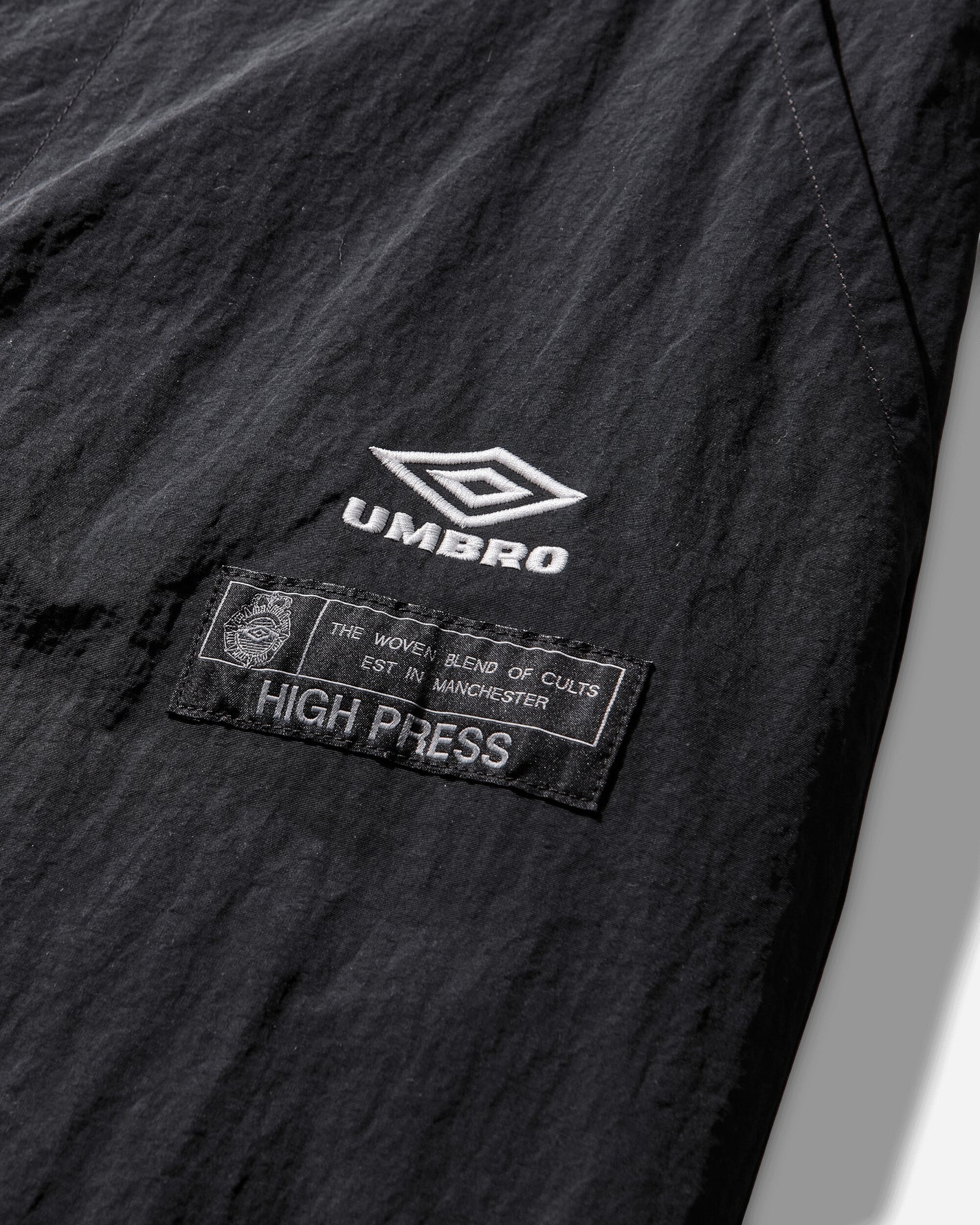 Umbro Antique Nylon Pants Carbon Black Pants Trousers UBMW0493FA322 BLK0002