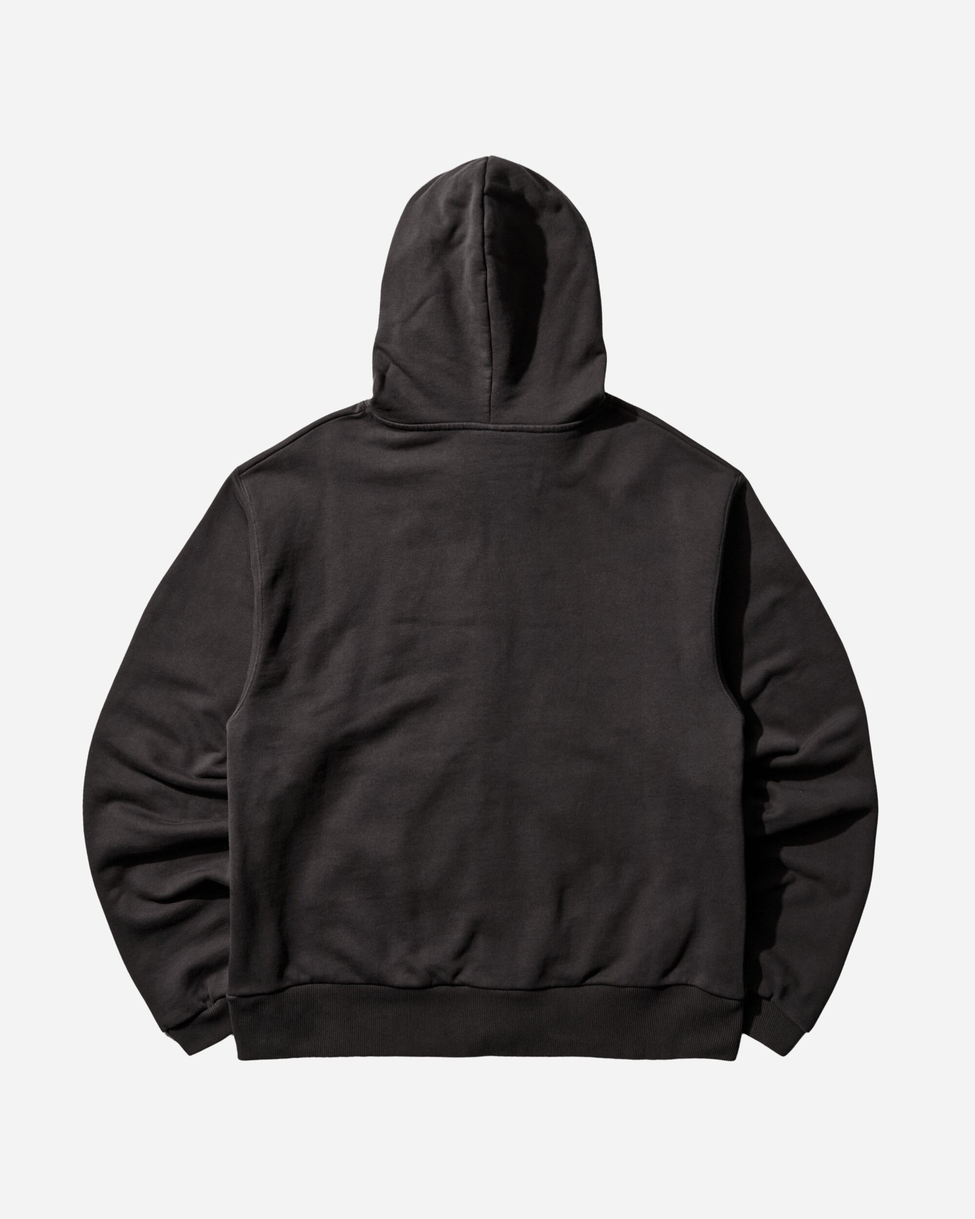 Umbro Compact Masked Zip Hoodie Washed Black Sweatshirts Zip-Ups UBMW0410FA255 BLK0020