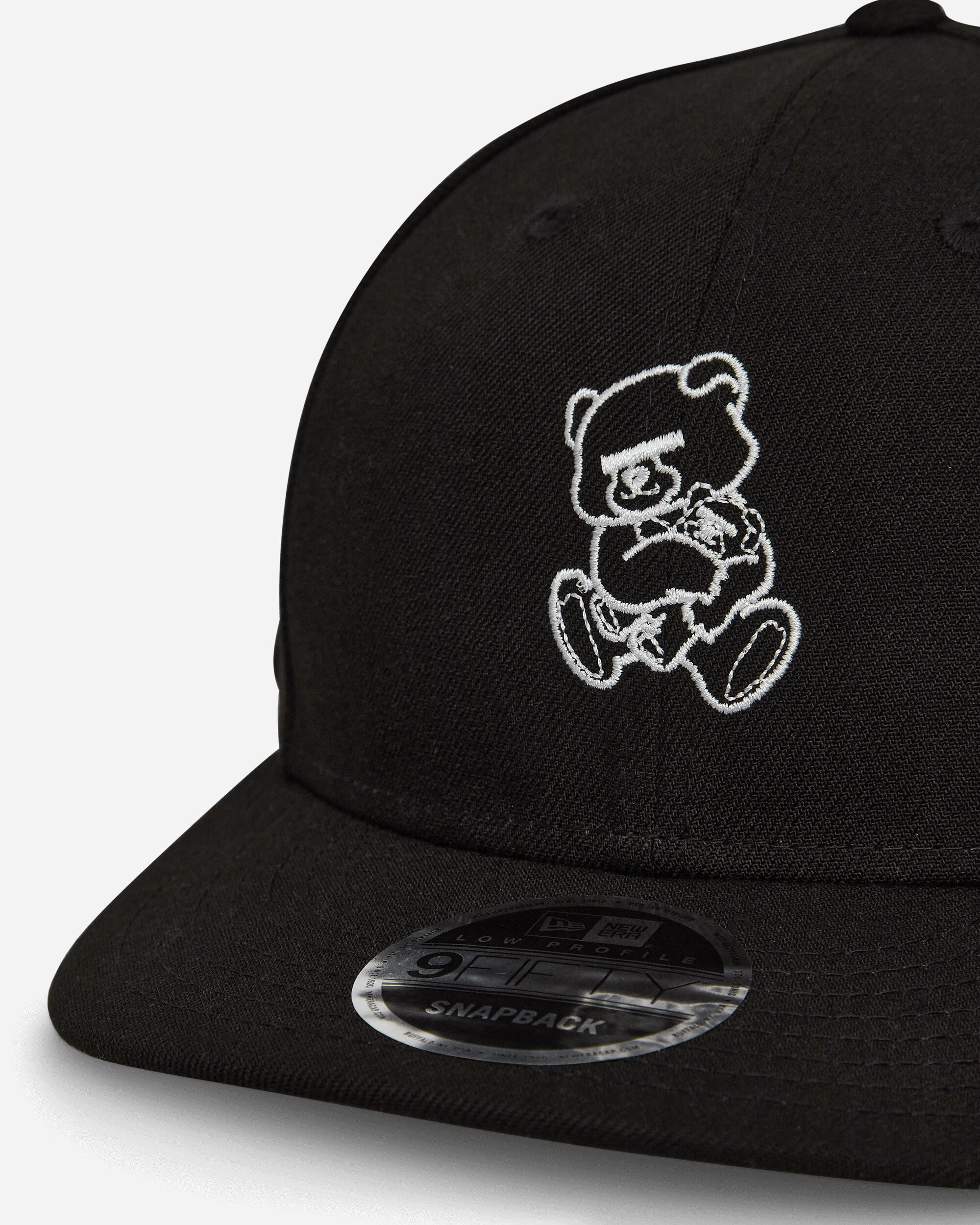 Undercover Teddy Bear Signature Cap Black Hats Caps UB0D6H01-2 1