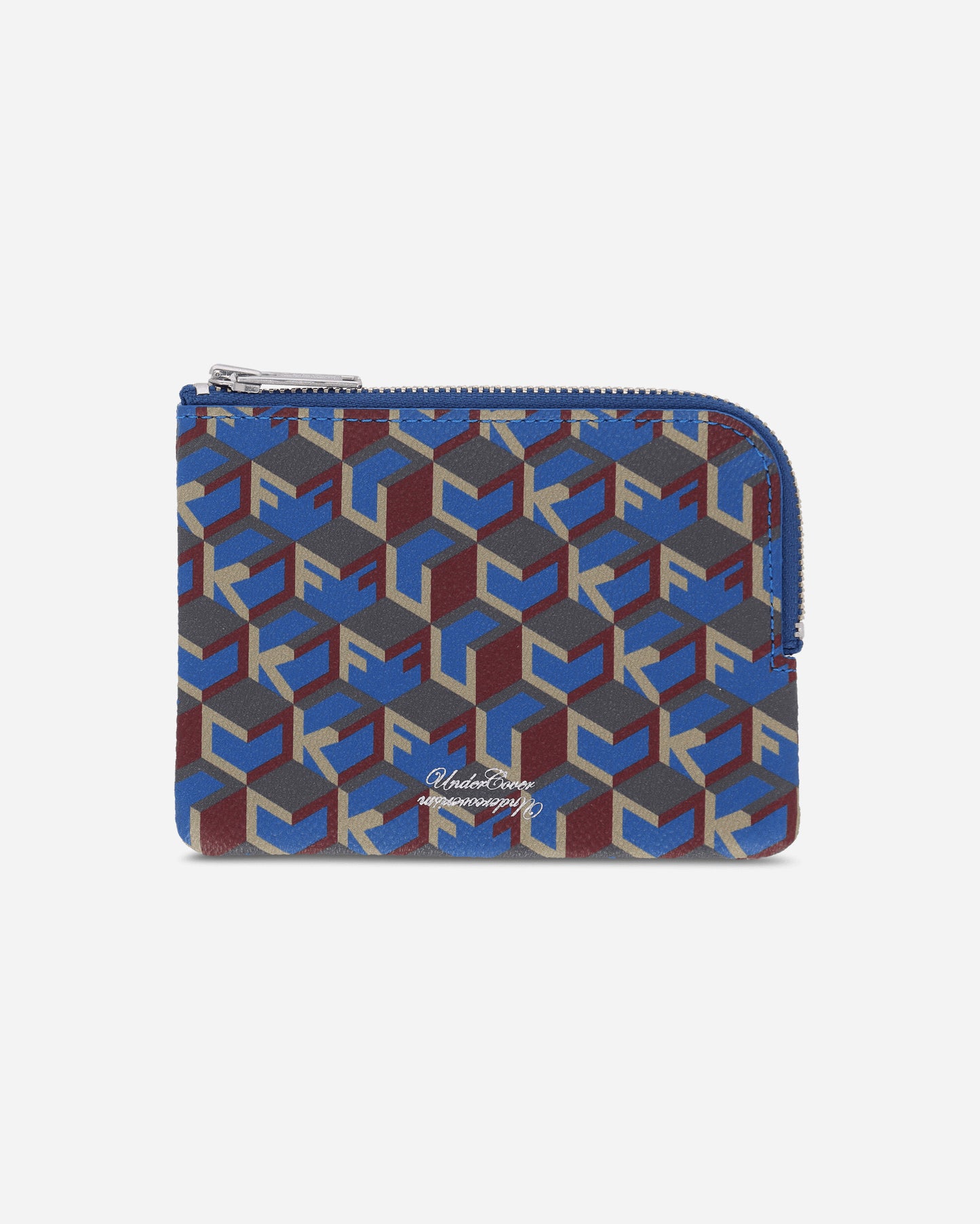 Undercover Signature Card Holder Blue Wallets and Cardholders Wallets UCU9P91-01 BLUE