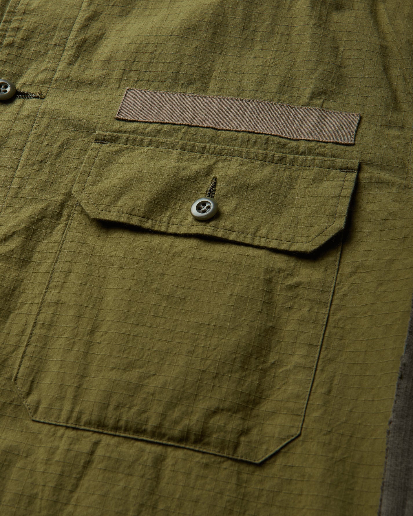 Undercover Shirt Blouse Khakigreen Shirts Blouses UP2F4406 KHAKIGREEN