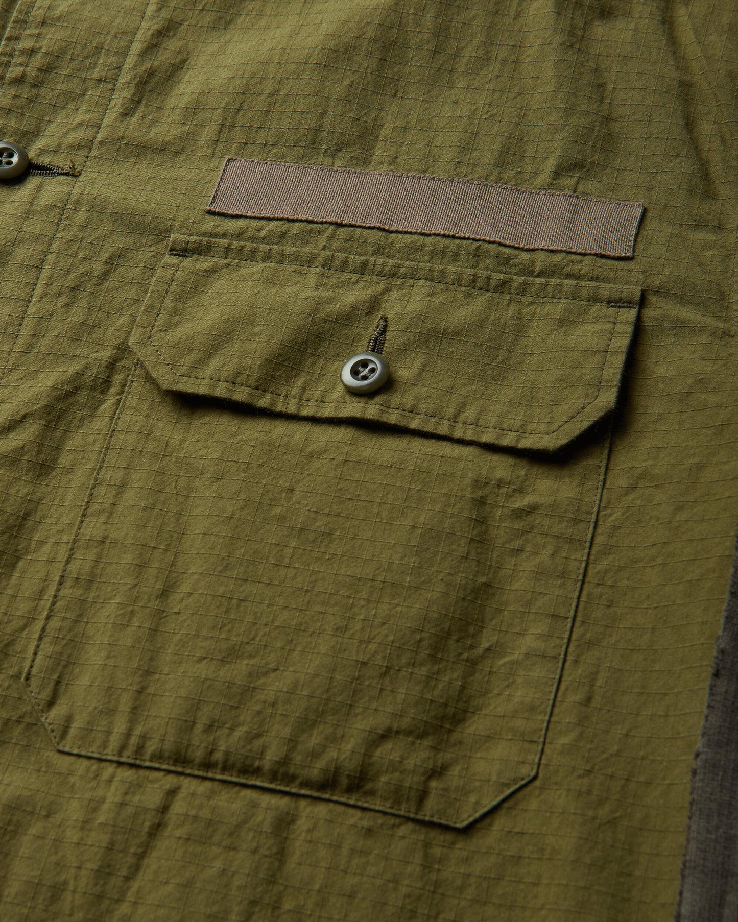 Undercover Shirt Blouse Khakigreen Shirts Blouses UP2F4406 KHAKIGREEN