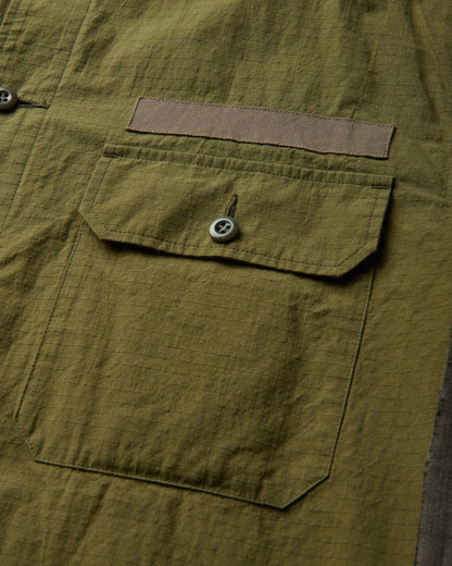 Undercover Shirt Blouse Khakigreen Shirts Blouses UP2F4406 KHAKIGREEN