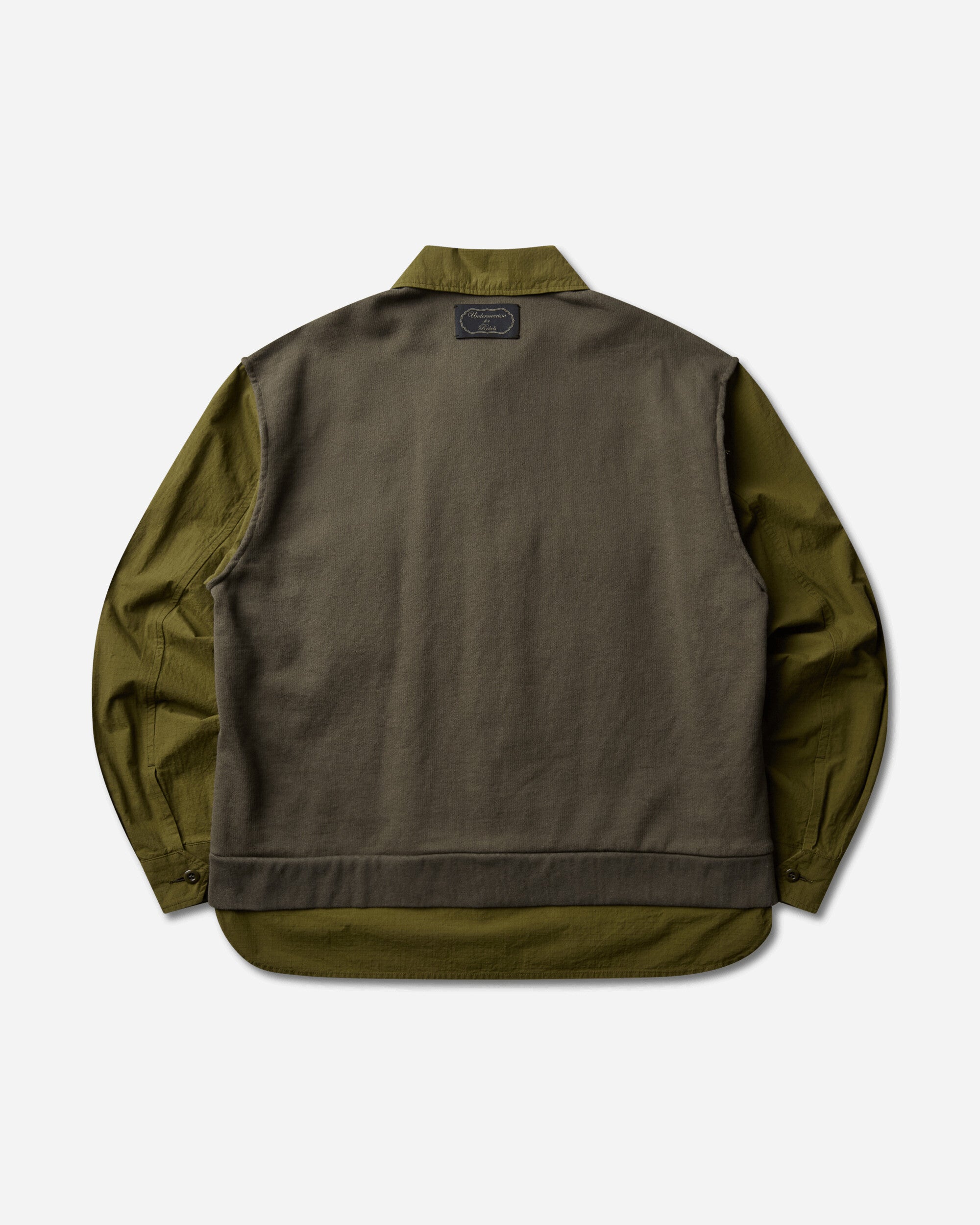 Undercover Shirt Blouse Khakigreen Shirts Blouses UP2F4406 KHAKIGREEN