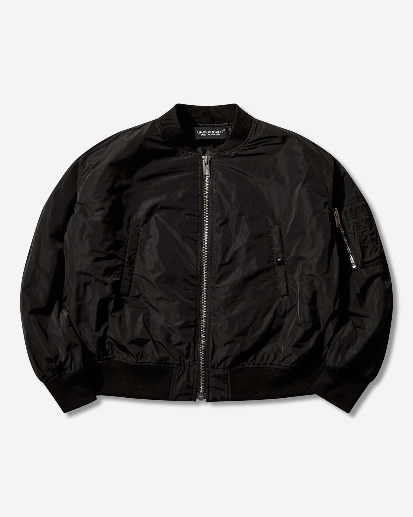 Undercover Wmns Blouson Black Coats and Jackets Bomber Jackets UC2E82013 BLCK