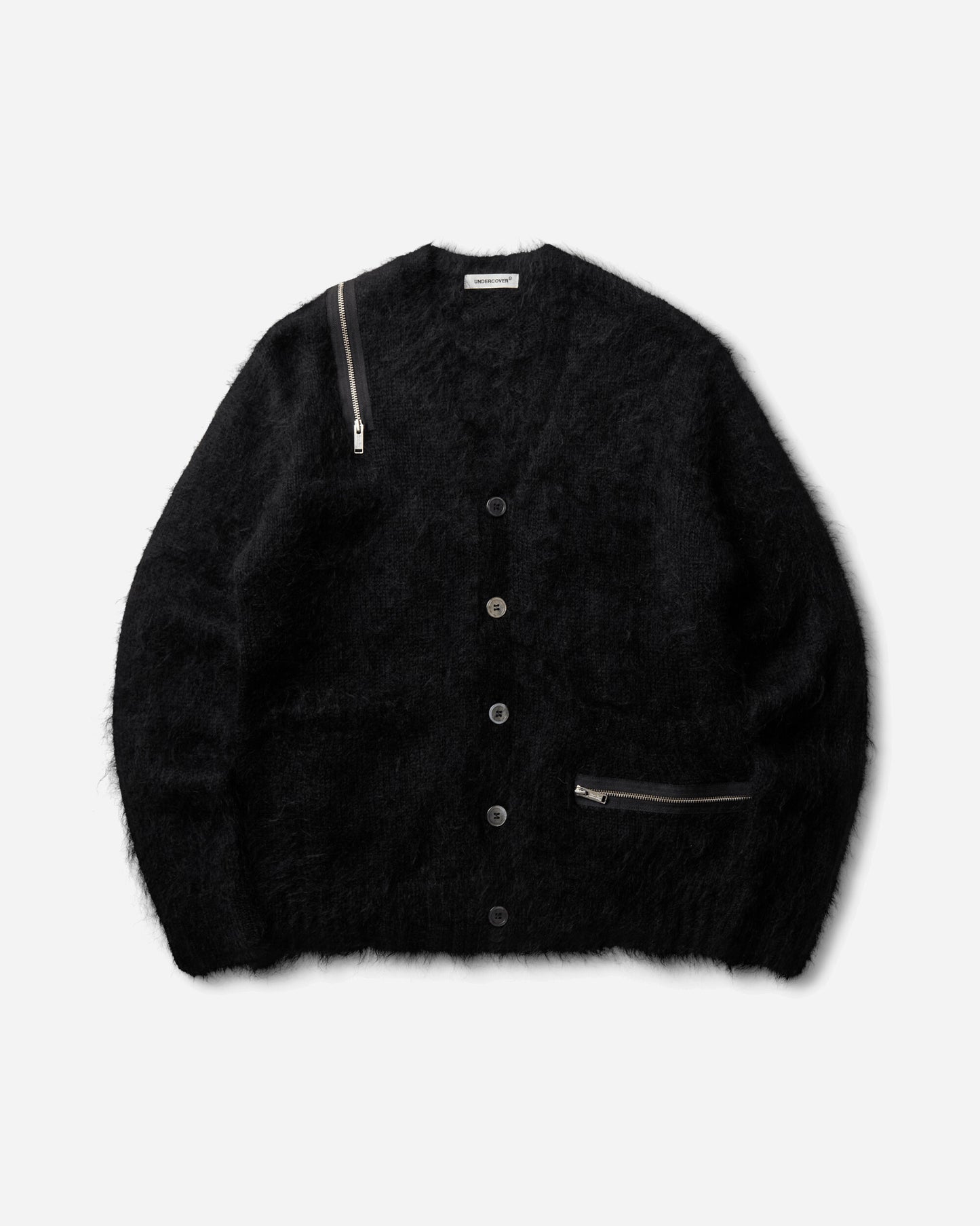 Undercover Knit Black Knitwears Cardigans UP2F4903 BLACK