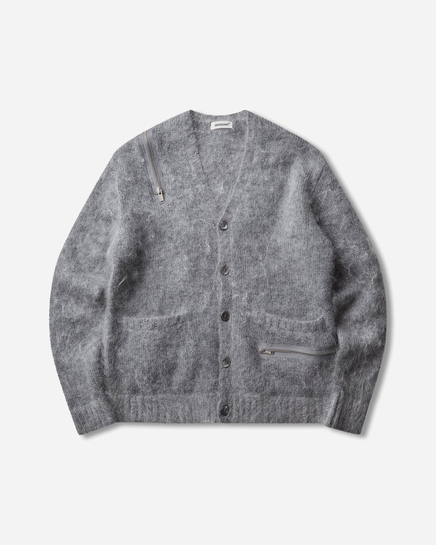 Undercover Knit Gray Knitwears Cardigans UP2F4903 GRAY