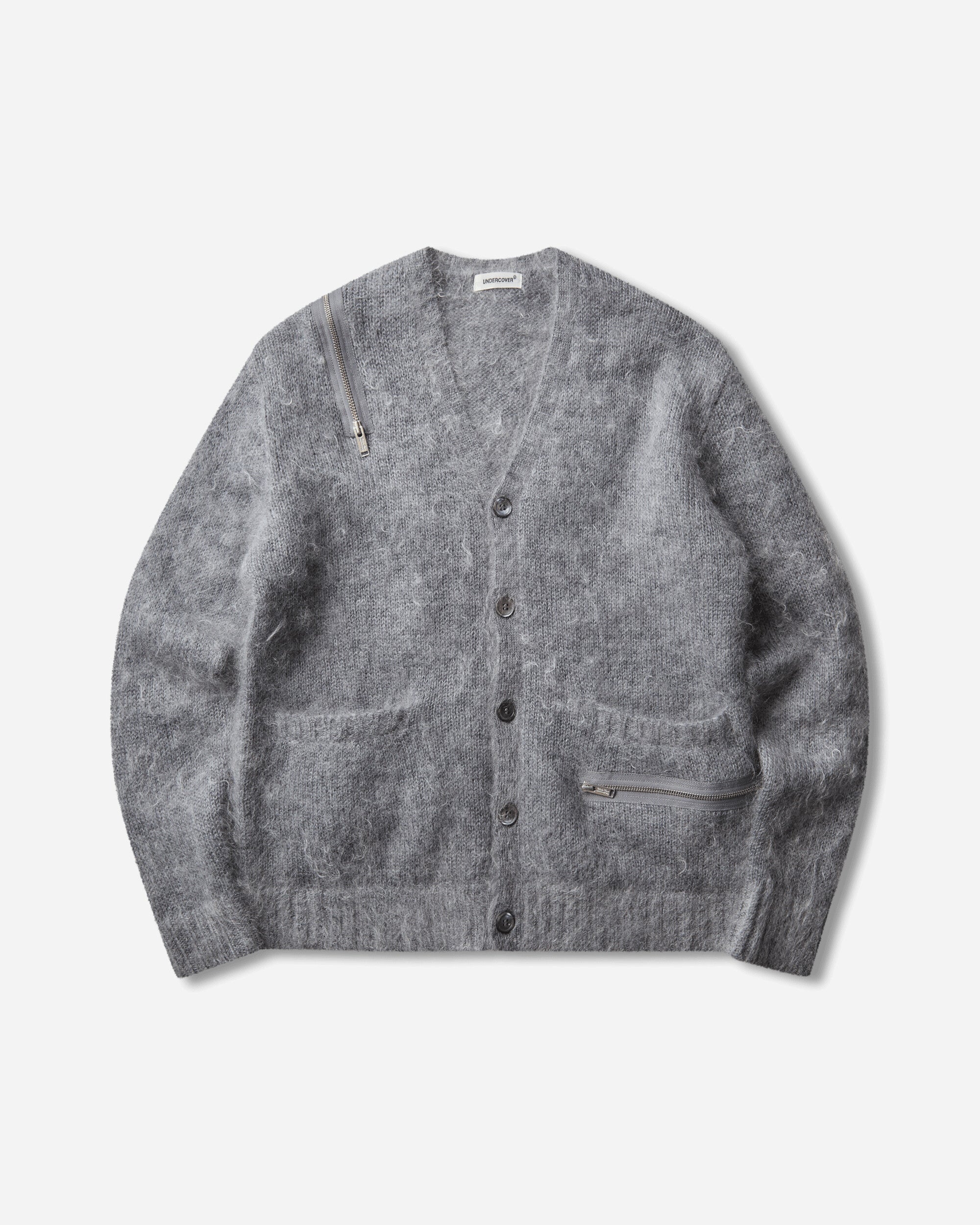 Undercover Knit Gray Knitwears Cardigans UP2F4903 GRAY