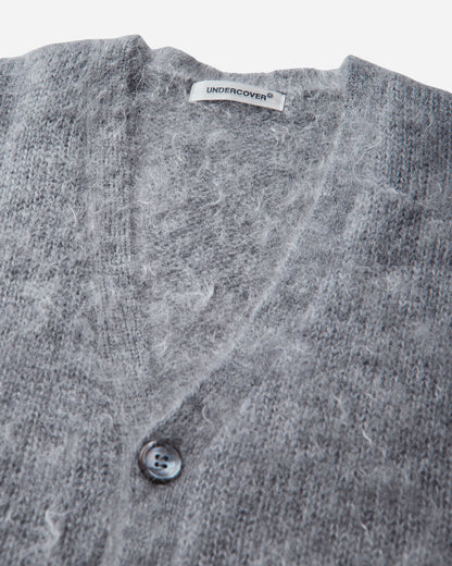 Undercover Knit Gray Knitwears Cardigans UP2F4903 GRAY