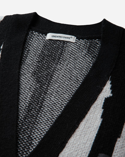 Undercover Knit Black St Knitwears Cardigans UP2F4905 BLACKST